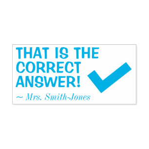 Encouraging Message from Teacher Self-inking Stamp