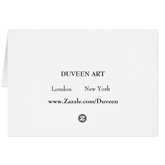 Encouraging Never Give Up Card (Back Horizontal)