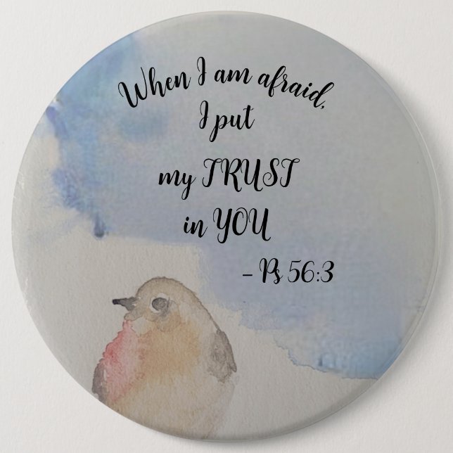 Encouraging scripture - JW 2024 year text Button (Front)