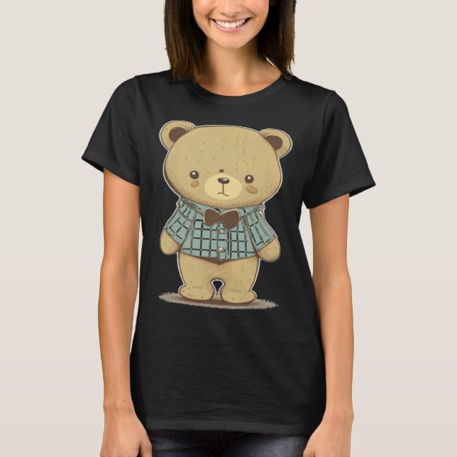 Encouraging Teddy Bear T-Shirt (Front)