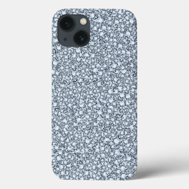 Encrusted Diamonds Look Glitter Patter Case-Mate iPhone Case (Back)