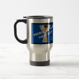 Encrusted Palm Yacht Club Travel Mug