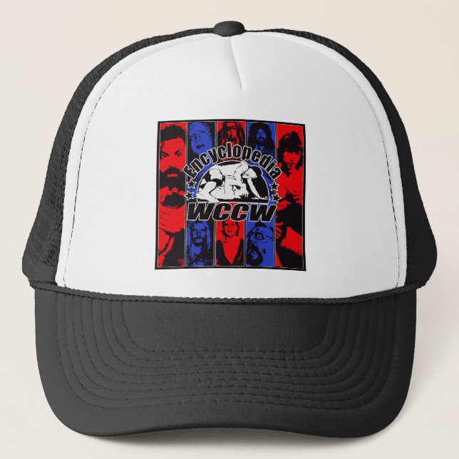 Encyclopedia WCCW Trucker hat (Front)