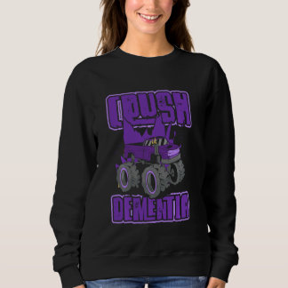 End Alz Crush Dementia Alzheimer Awareness Sweatshirt
