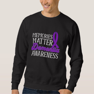 End Alz Dementia Awareness Alzheimer Awareness Sweatshirt