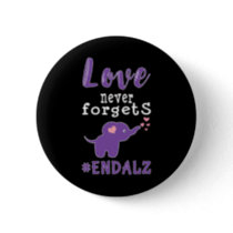 End Alzheimer Heimer Heimers Awareness  Button