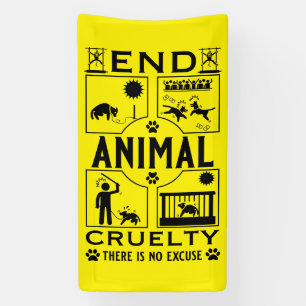 End Animal Cruelty Banner