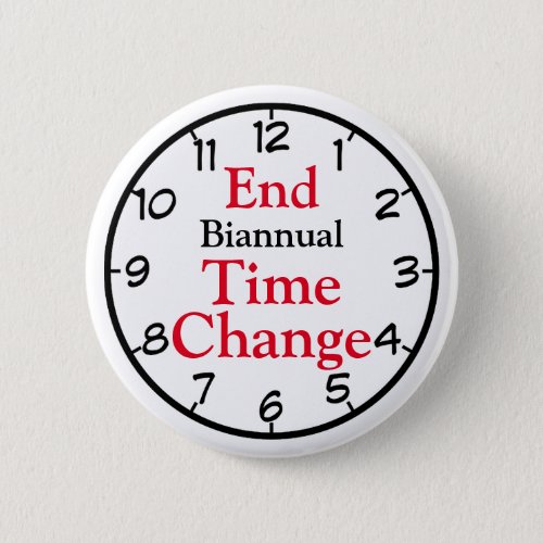End Biannual Time Change Button