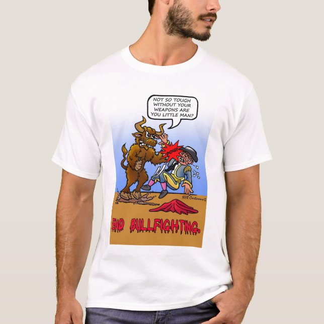 END BULLFIGHTING TEE (Front)