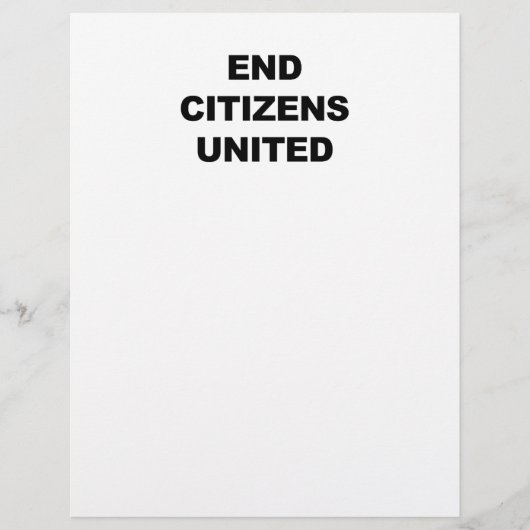 End Citizens United (Front)