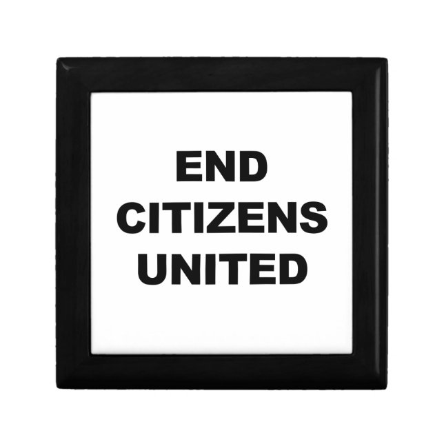 End Citizens United Keepsake Box (Front)