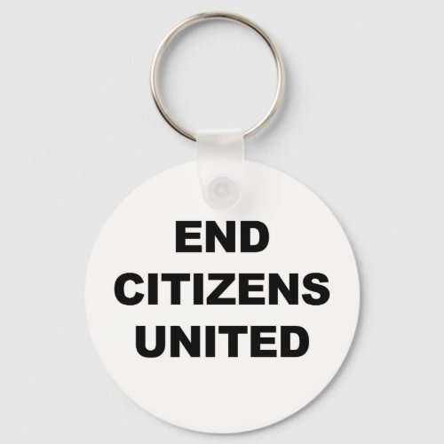End Citizens United Keychain