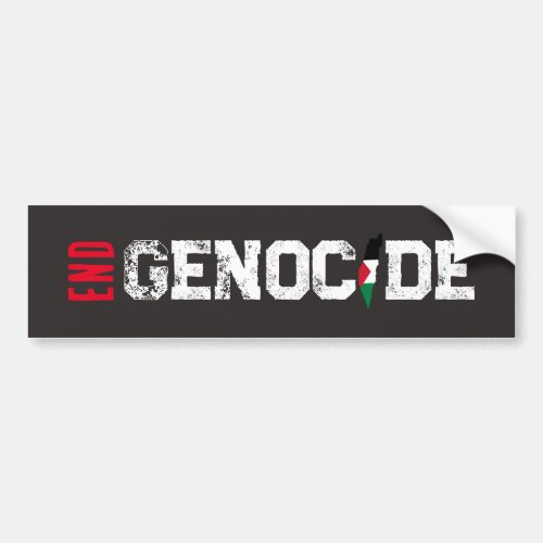 End Genocide Bumper Sticker