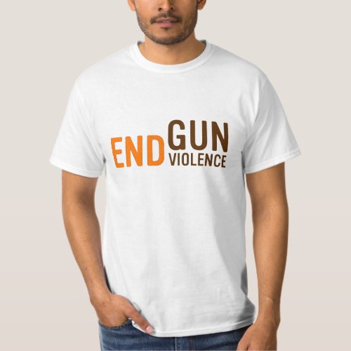 End gun violence gun control T_Shirt