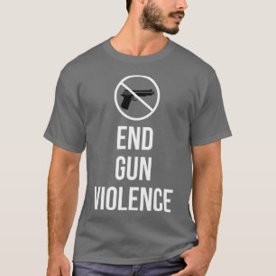 End Gun Violence Gun Control Wear Orange T-Shirt