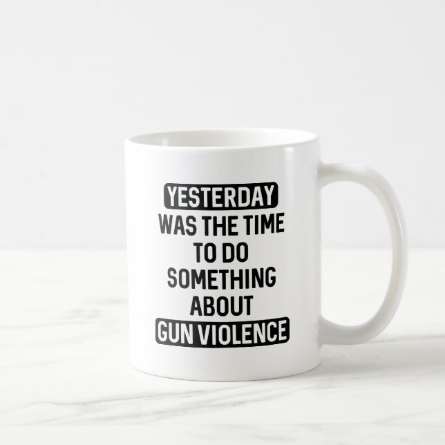 End Gun Violence Now Coffee Mug (Right)