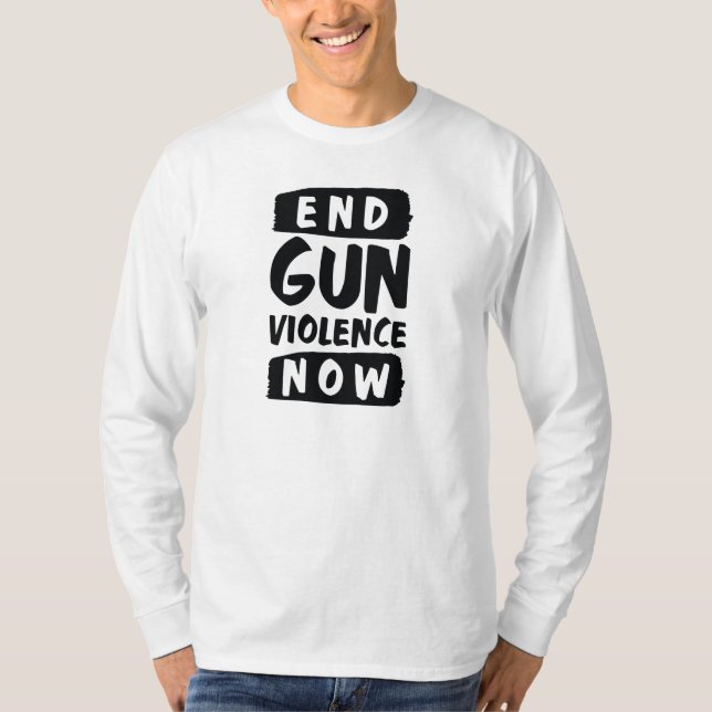 End Gun Violence Now T-Shirt (Front)