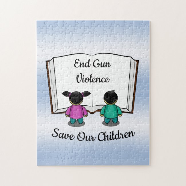 End Gun Violence Save Our Children Puzzle