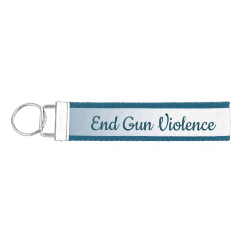 End Gun Violence Save Our Children Wrist Keychain