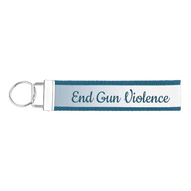 End Gun Violence Save Our Children Wrist Keychain