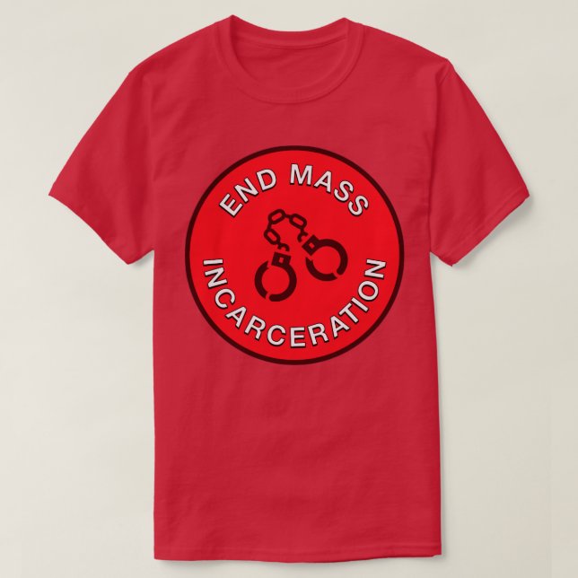 End Mass Incarceration ACAB T-Shirt (Design Front)