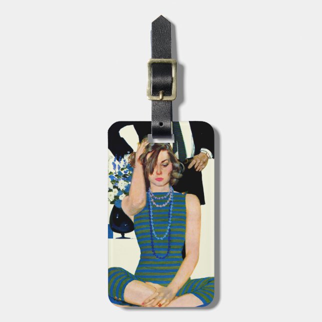 End of a Marriage Luggage Tag (Front Vertical)