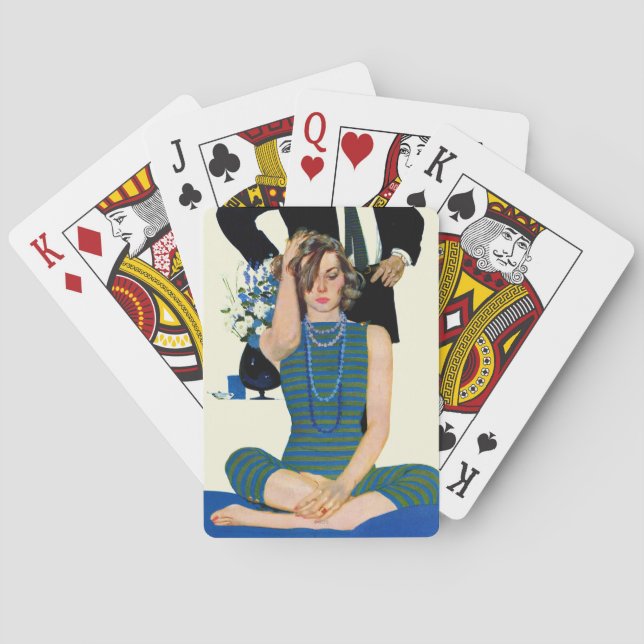 End of a Marriage Poker Cards (Back)