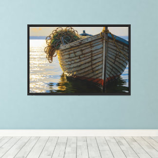 end of a tiring day canvas print