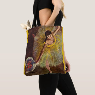End of an Arabesque by Edgar Degas, Vintage Ballet Tote Bag