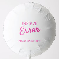 End of an Error 