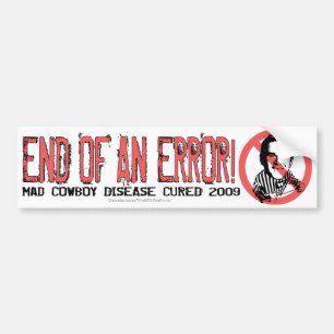 End of an Error Bumper Sticker