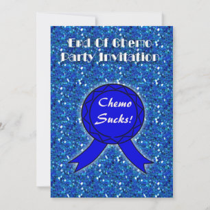 End of Chemo Party Invitation for chemo patient