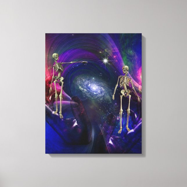 End of existence canvas print (Front)