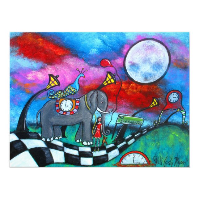 End Of Innocence Fantasy Art Photographic Print (Front)