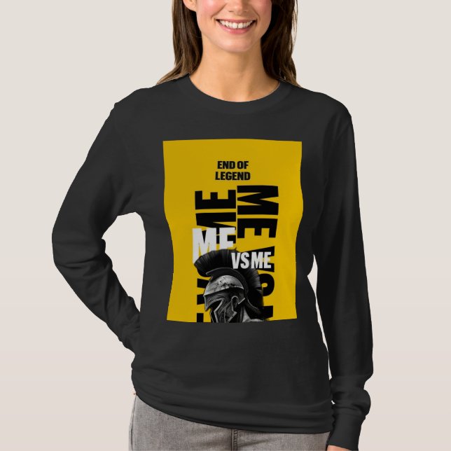 End of Legend Me vs Me Graphic Sweatshirt T-Shirt (Front)