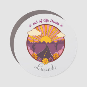 End of life Doula, hospice nurse Car Magnet