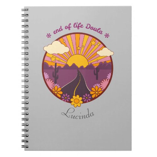 End of life Doula hospice nurse Notebook