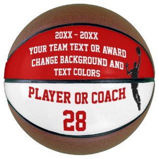 End of Season Basketball Award Ideas PERSONALIZED