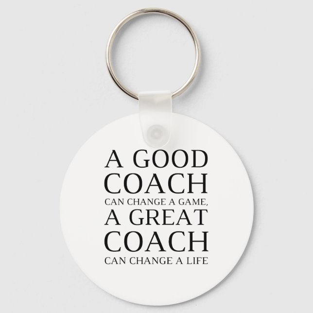 End of season coach gifts Pe coach appreciation  Keychain (Front)