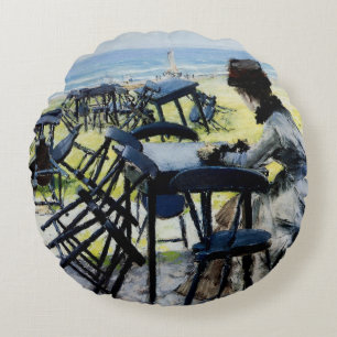 End of Season Round Pillow