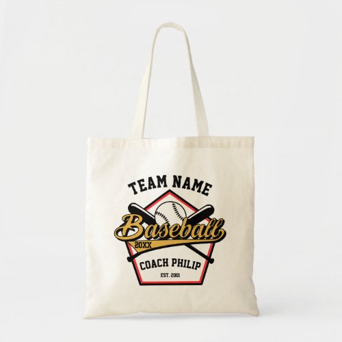 end of season team gift best Baseball coach gift Tote Bag