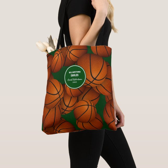 end of season thank you basketball coach gifts  tote bag (Close Up)