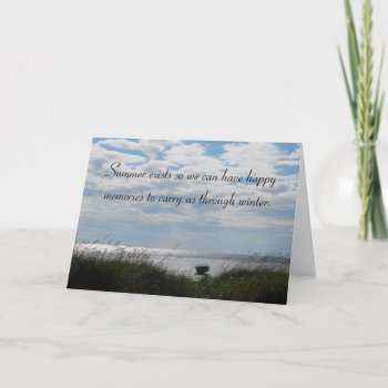 End Of Summer Card by northwest_photograph at Zazzle