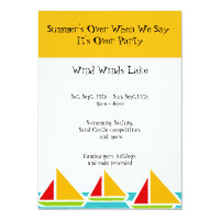 end of summer party invitations