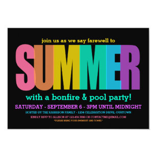 bonfire invitations zazzle