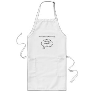 End of the Family Gathering Apron "Ready to Go"