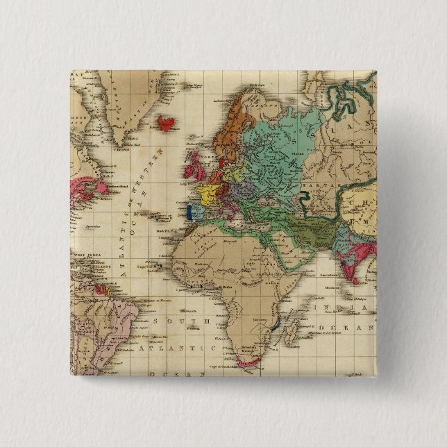 End of The General Peace 1828 AD Button (Front)