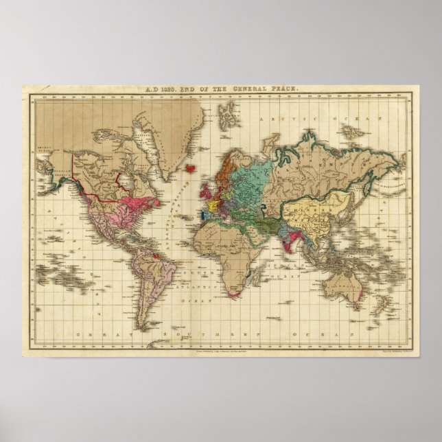 End of The General Peace 1828 AD Poster (Front)