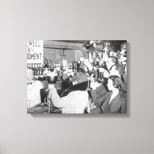 End Of The Prohibition - Farewell 18th Amendment Canvas Print