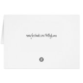 End Of The Road Card (Back Horizontal)